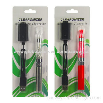 Bauway Manufacturer 1,000 Puffs (CE9-03 = CE4) 1.6mL Blister/E Cig Starter Kit, OEM Available